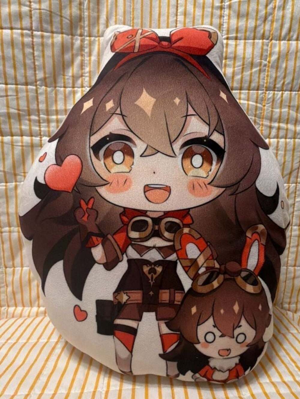 Genshin Impact Amber Chibi Plush Pillow anime